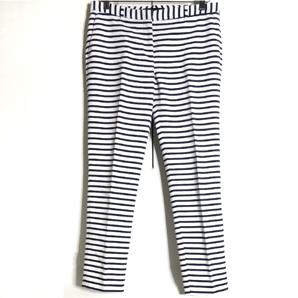 Zara Cropped Striped Pants